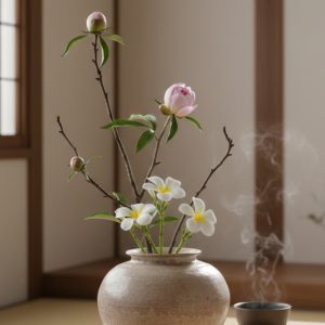 bình mộc gốm sứ nhật