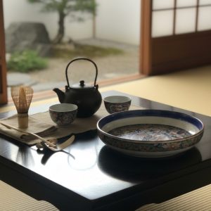 KHAY TRÀ NGŨ SẮC NHẬT BẢN