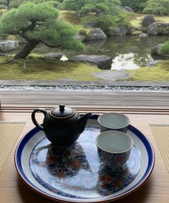 Khay trà ngũ sắc Nhật Bản