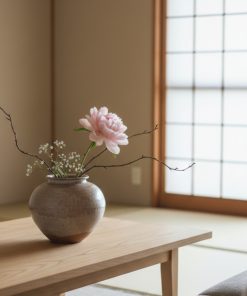 bình mộc gốm nhật