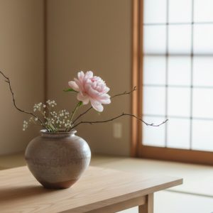 bình mộc gốm nhật