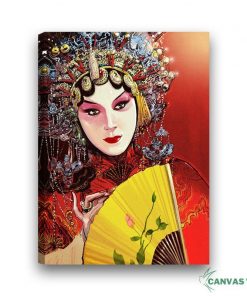 Tranh Canvas Kinh Kịch Trung Quốc K050