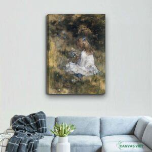 Tranh Canvas đẹp Bé Gái Cd001