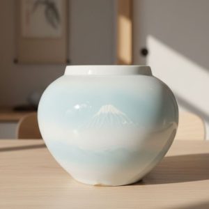 Bình Gốm Phú Sĩ