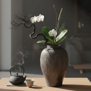 Bình mộc dáng cao