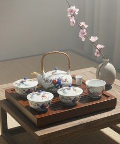 SET TRÀ GỐM NHẬT NGŨ SẮC