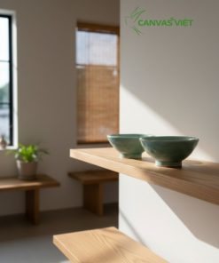 Chén Mộc Men Chảy Gốm Nhật (3)