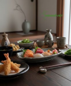 Dĩa Mộc Gốm Nhật Dáng Dài – Men Mộc Thủ Công (3)