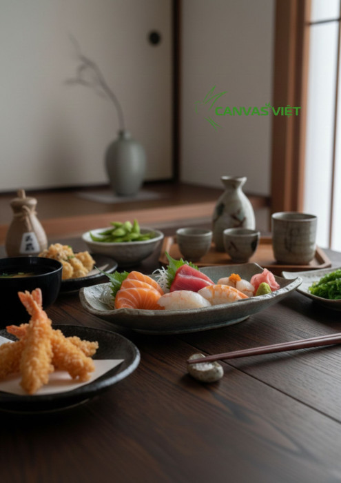 Dĩa Mộc Gốm Nhật Dáng Dài – Men Mộc Thủ Công (3)