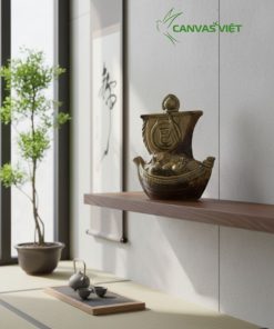 Thuyền Gốm Nhật Thủ Công (1)