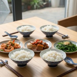 bộ 6 chén ăn cơm nhật