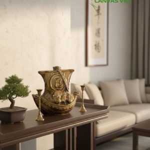 Thuyền Gốm Nhật Thủ Công