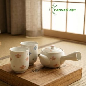 Set Trà Phu Thê Hoa Anh đào (2)