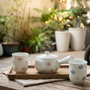 Set Trà Phu Thê Hoa Anh đào (3)