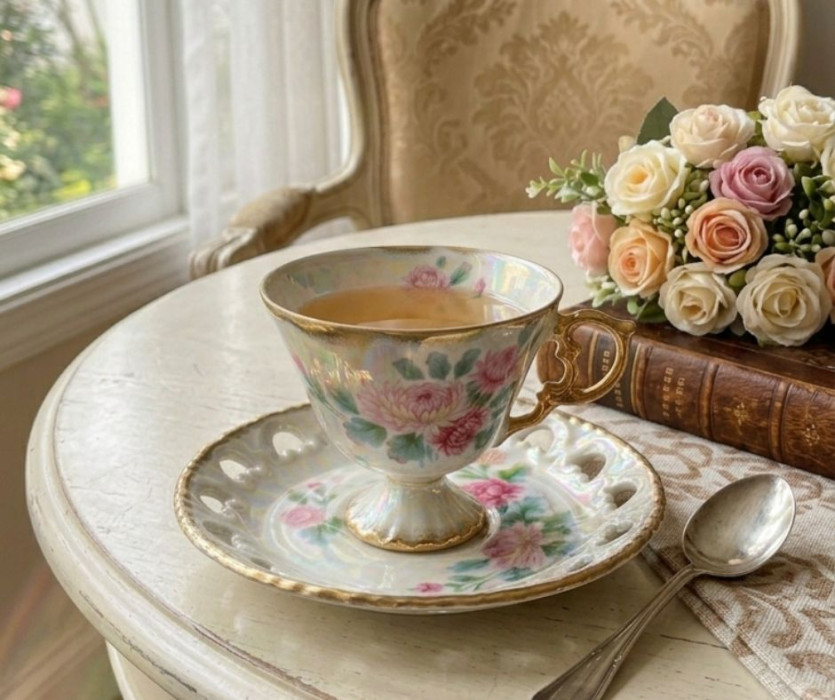 Tách Trà Xà Cừ Quý Tộc